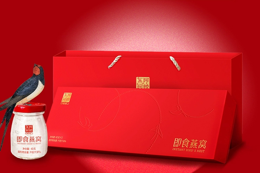 东阿阿胶燕窝直播带货销售案例